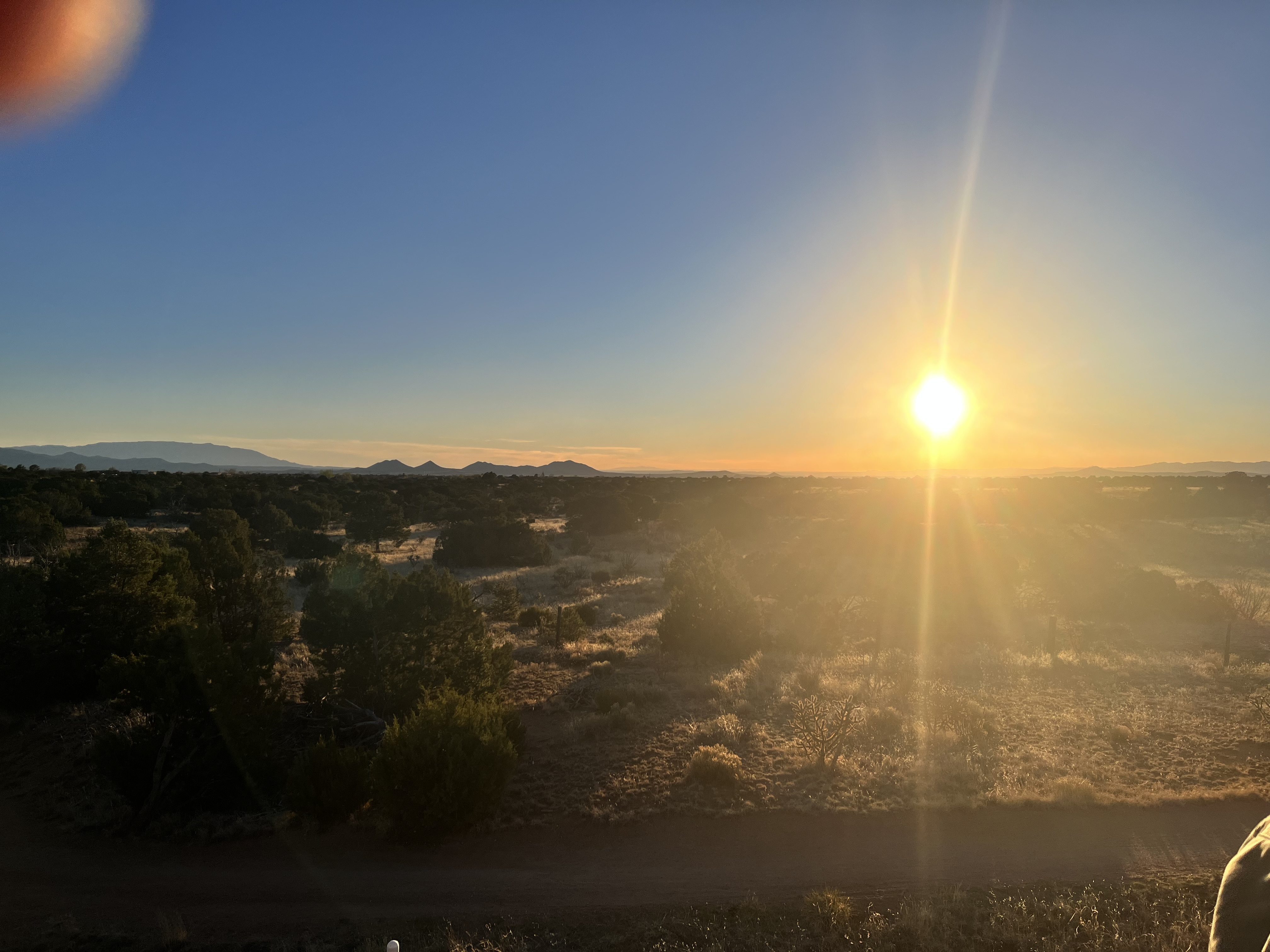 New Mexico sunset